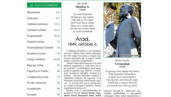 Megjelent a TERRA Hírújság októberi száma (2015)