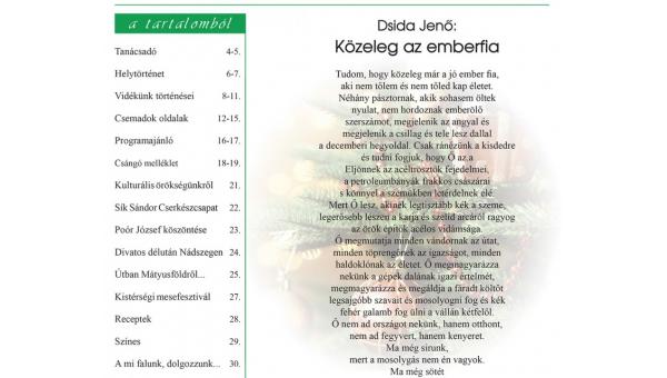 Megjelent a TERRA Hírújság decemberi száma (2015)