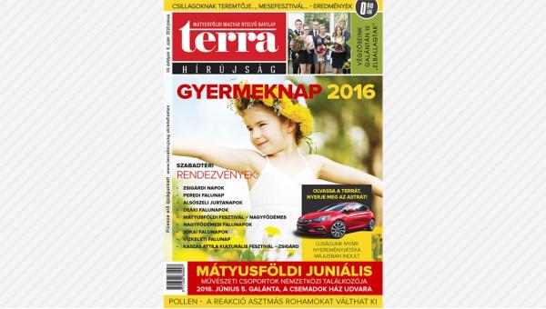 Megjelent a TERRA Hírújság júniusi száma (2016)