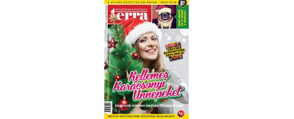 Megjelent a TERRA Hírújság decemberi száma