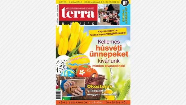Megjelent a TERRA Hírújság áprilisi száma