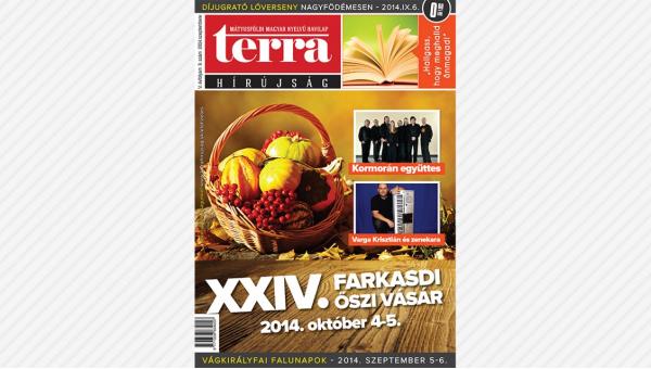 Megjelent a TERRA Hírújság szeptemberi száma