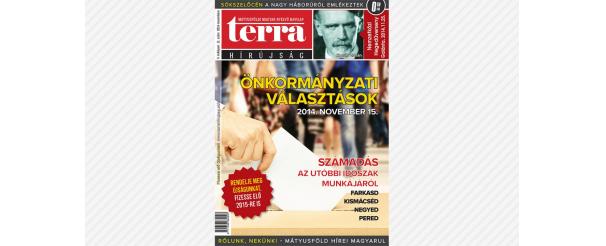 Megjelent a TERRA Hírújság novemberi száma