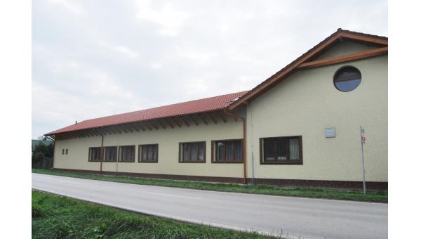 A művelődési központ átadása Tallóson