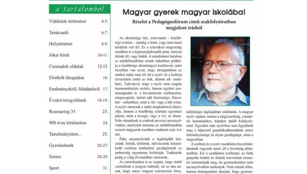 Megjelent a TERRA Hírújság januári száma (2015)