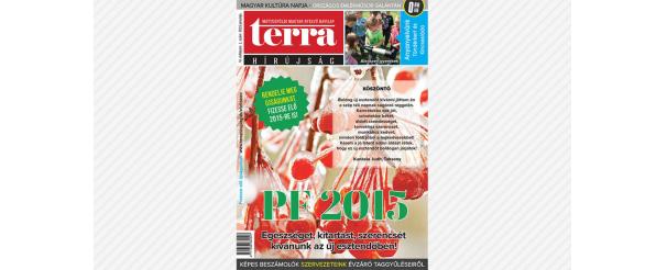 Megjelent a TERRA Hírújság januári száma (2015)