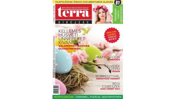 Megjelent a TERRA Hírújság áprilisi száma (2015)